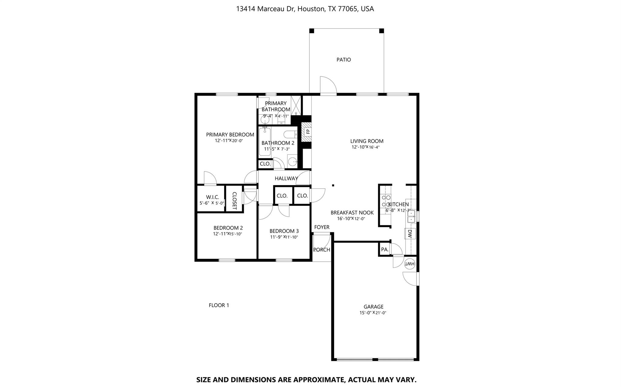 13414 Marceau Drive, Houston Tx 77065 Property Photo 29