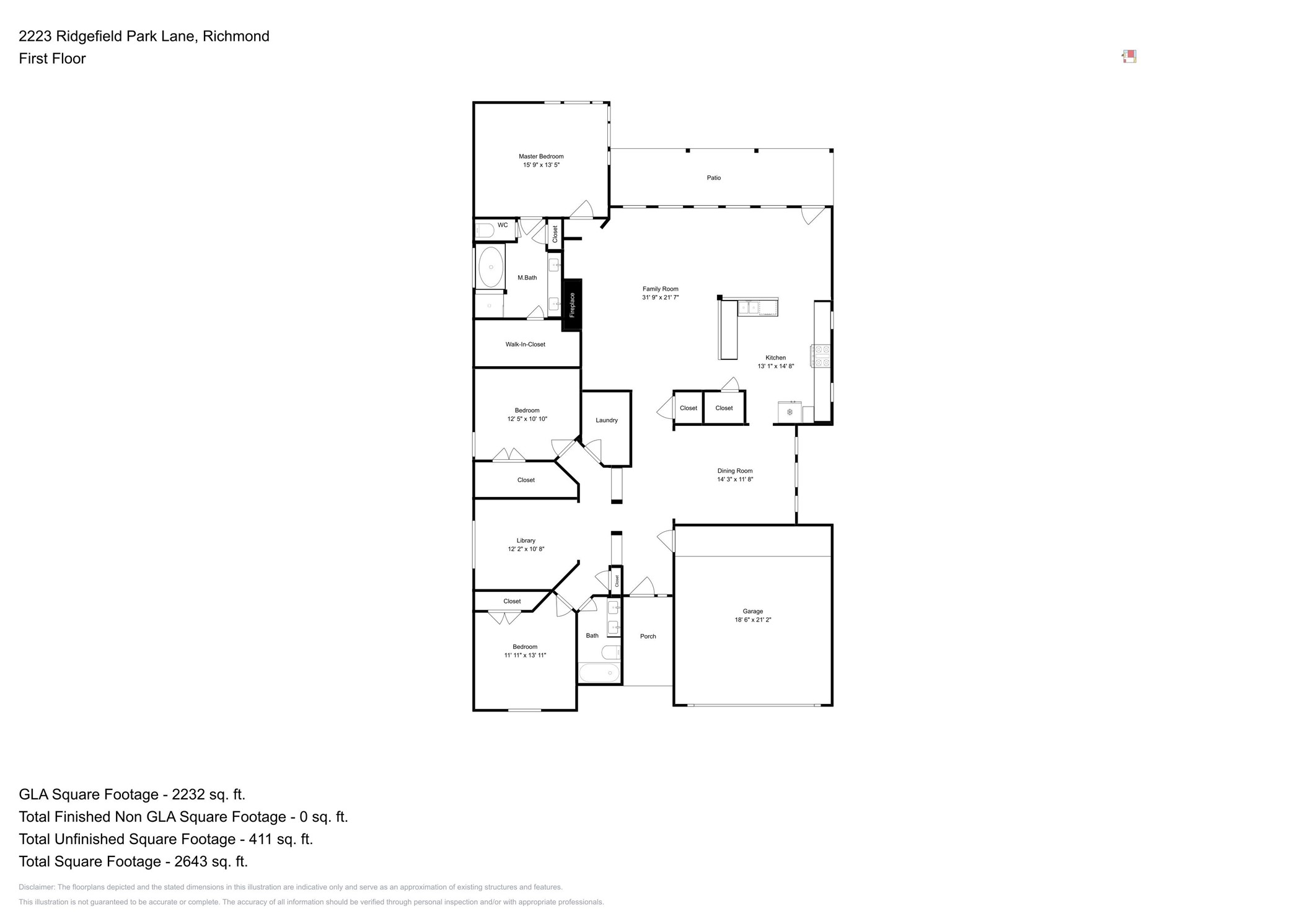 2223 Ridgefield Park Lane Property Photo 18