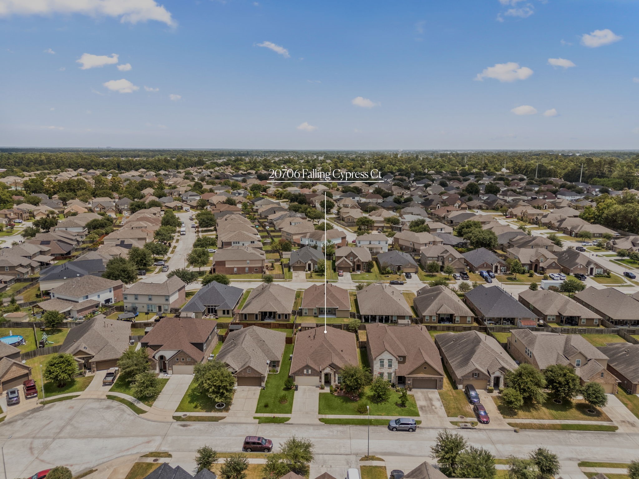 20706 Falling Cypress Court Property Photo 3