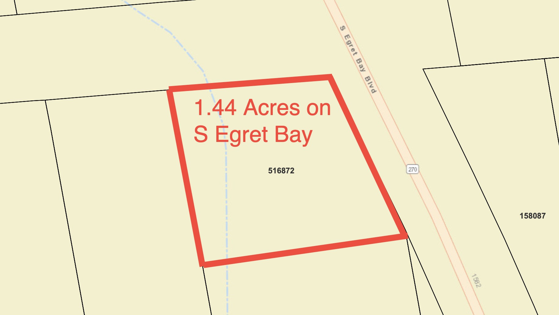 Tbd S Egret Bay Boulevard Property Photo 2