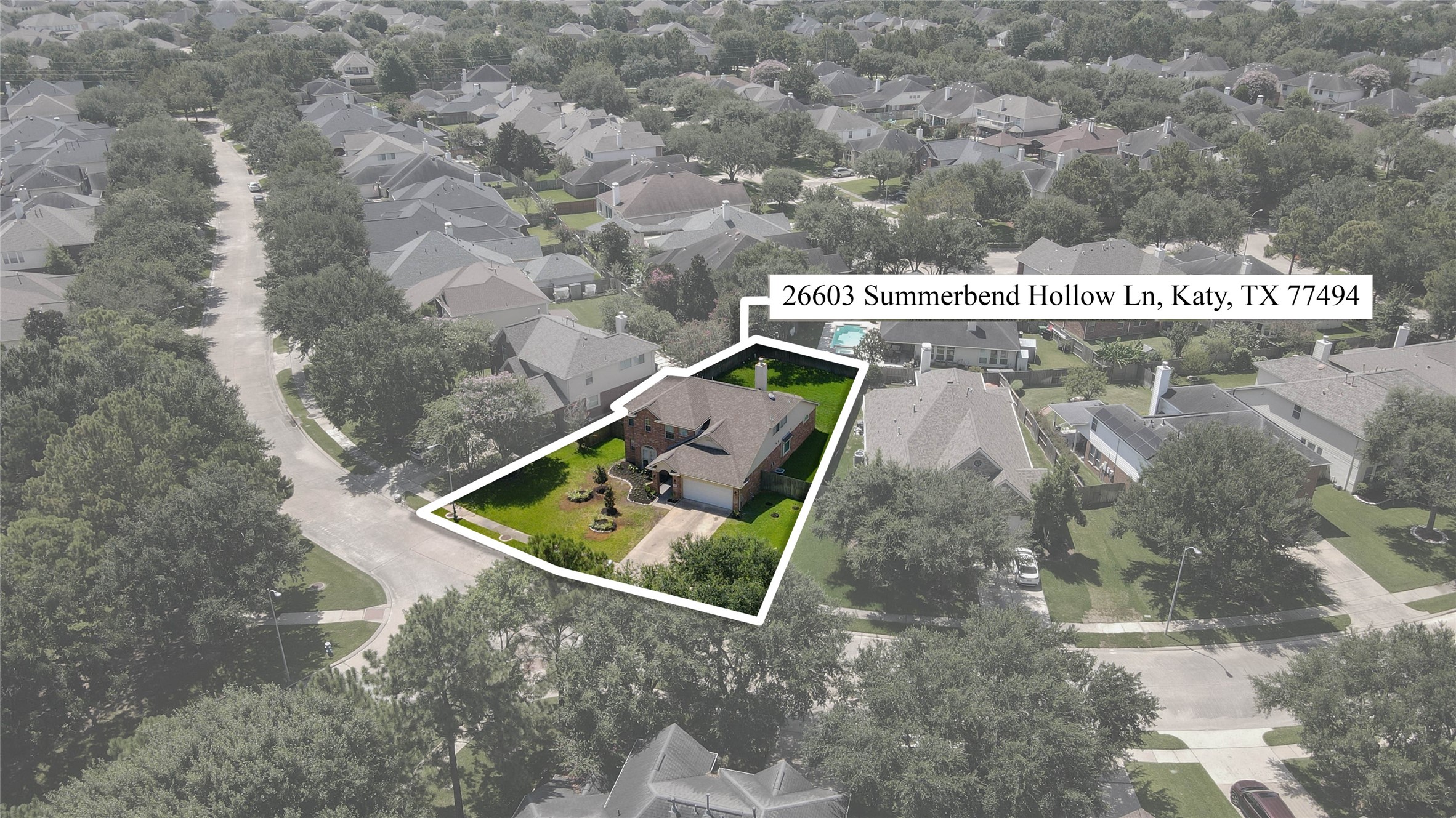 26603 Summerbend Hollow Lane Property Photo 2