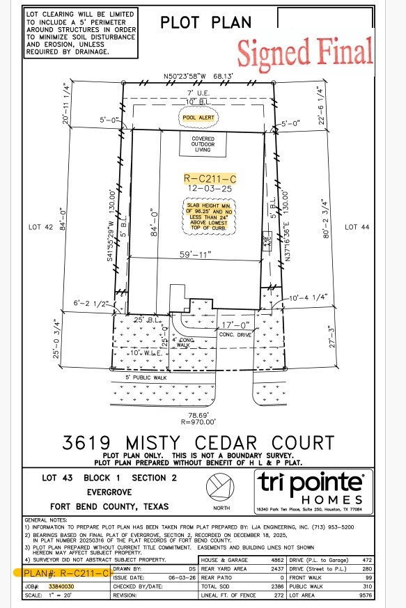 3619 Misty Cedar Court Property Photo 6