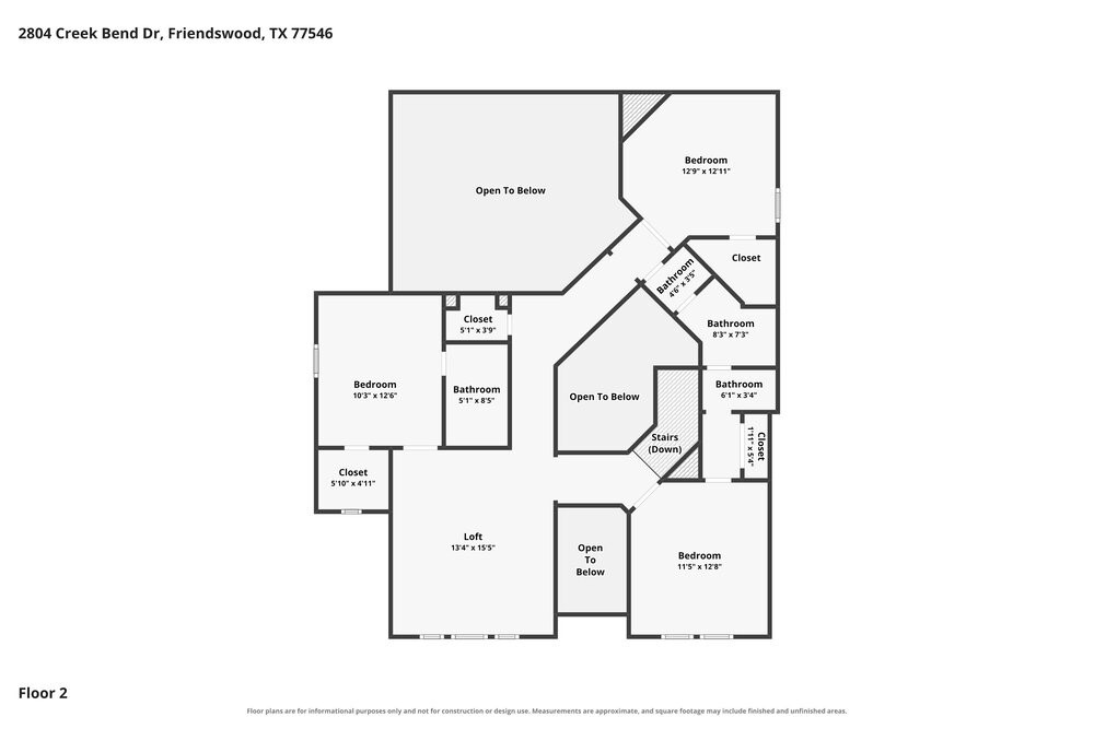 2804 Creek Bend Drive Property Photo 2