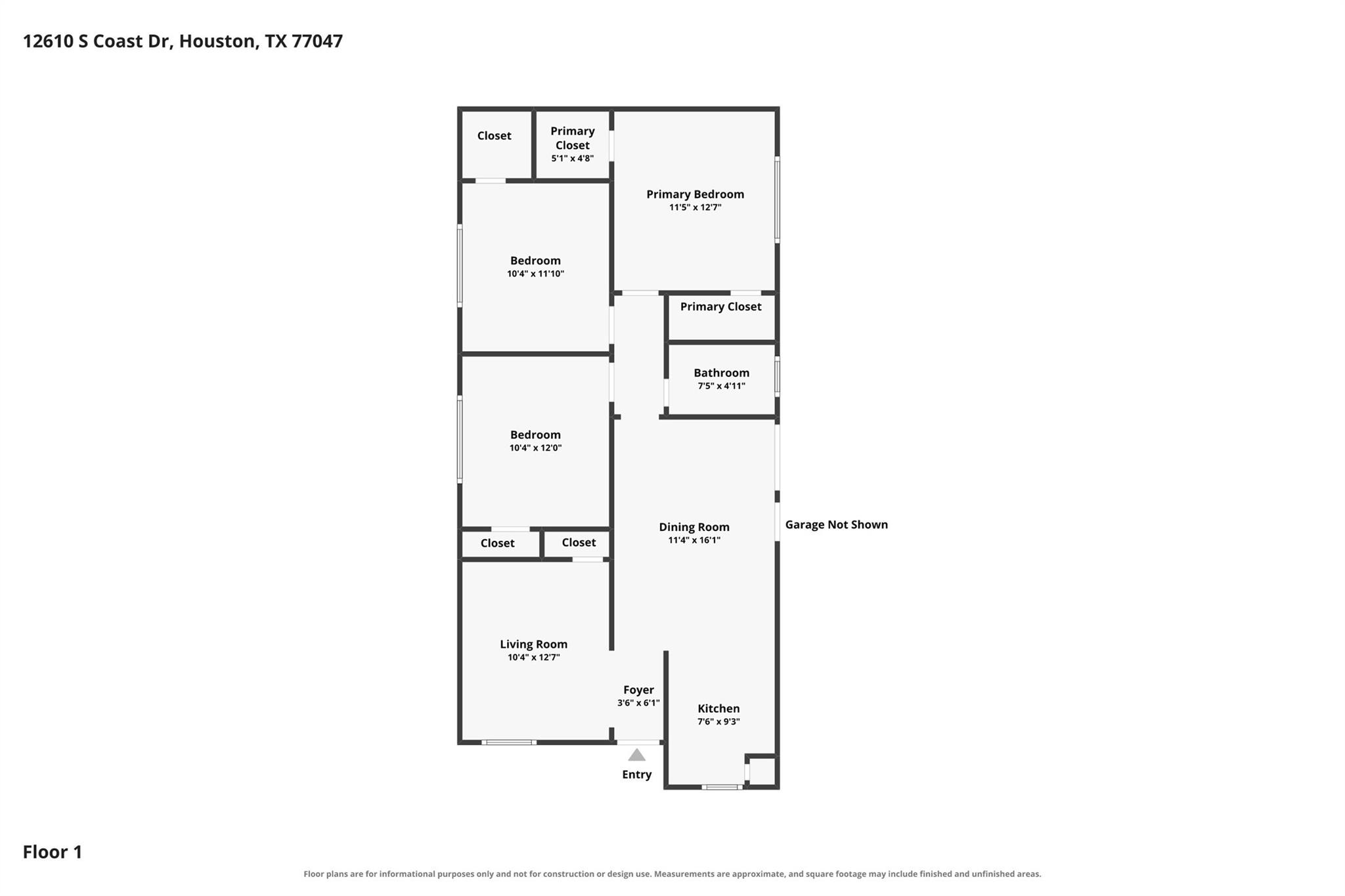 12610 S Coast Drive, Houston Tx 77047 Property Photo 14
