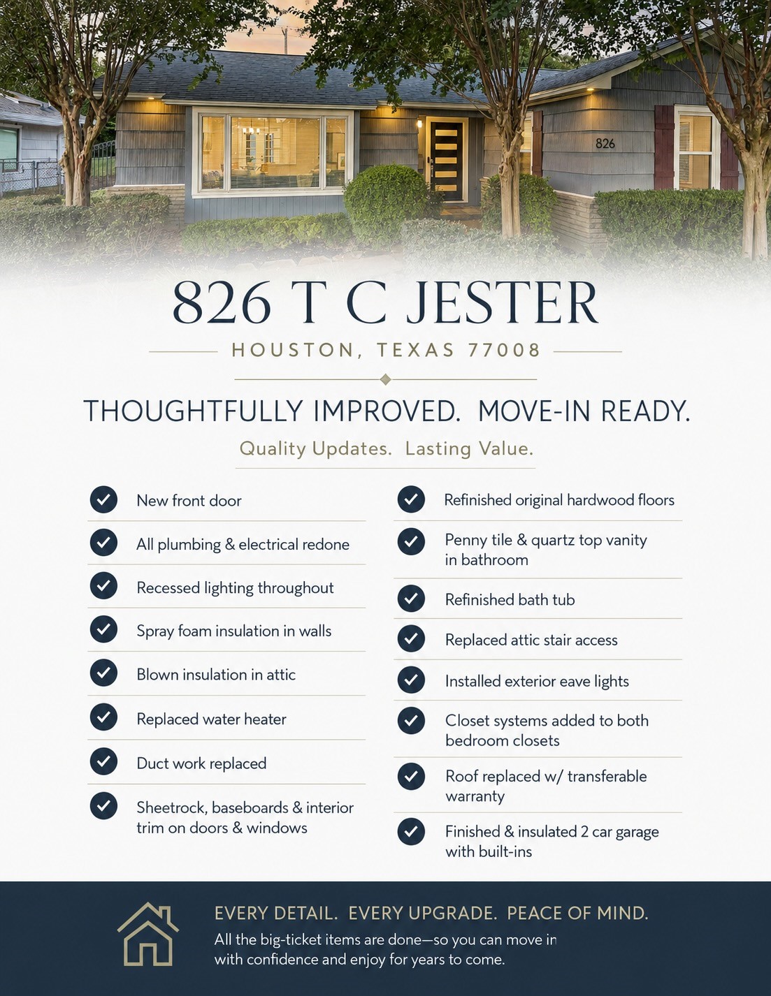 826 T C Jester Boulevard Property Photo 6