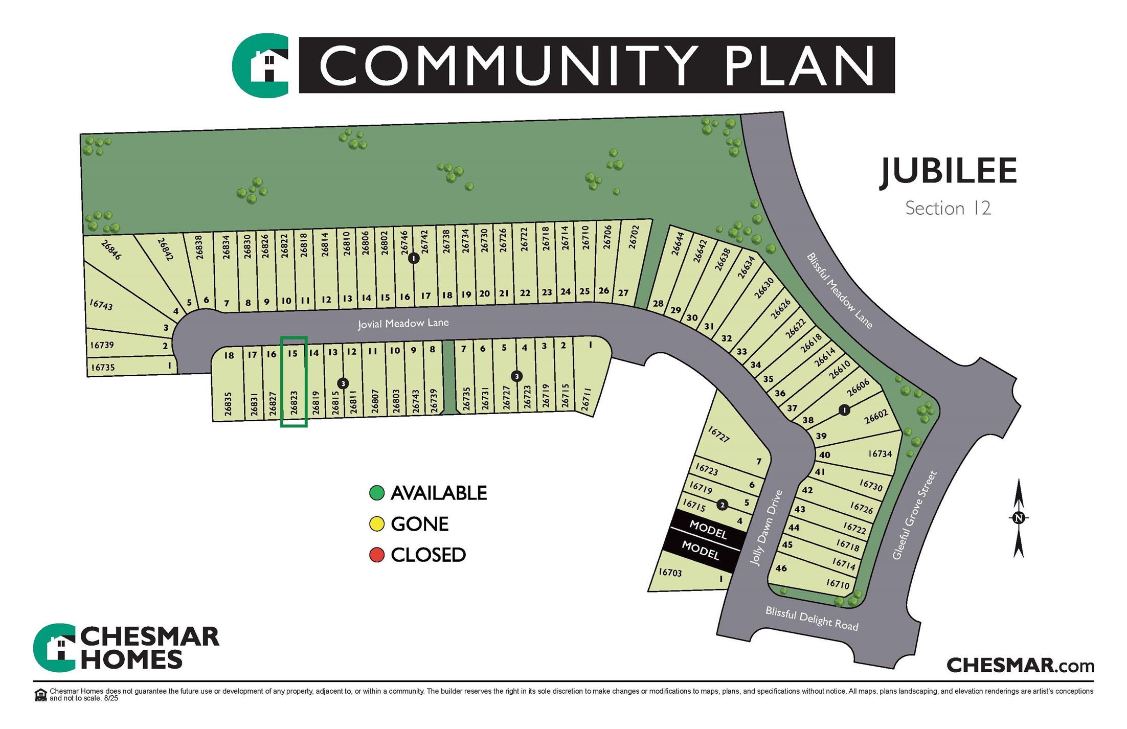 26823 Jovial Meadow Lane Property Photo 26