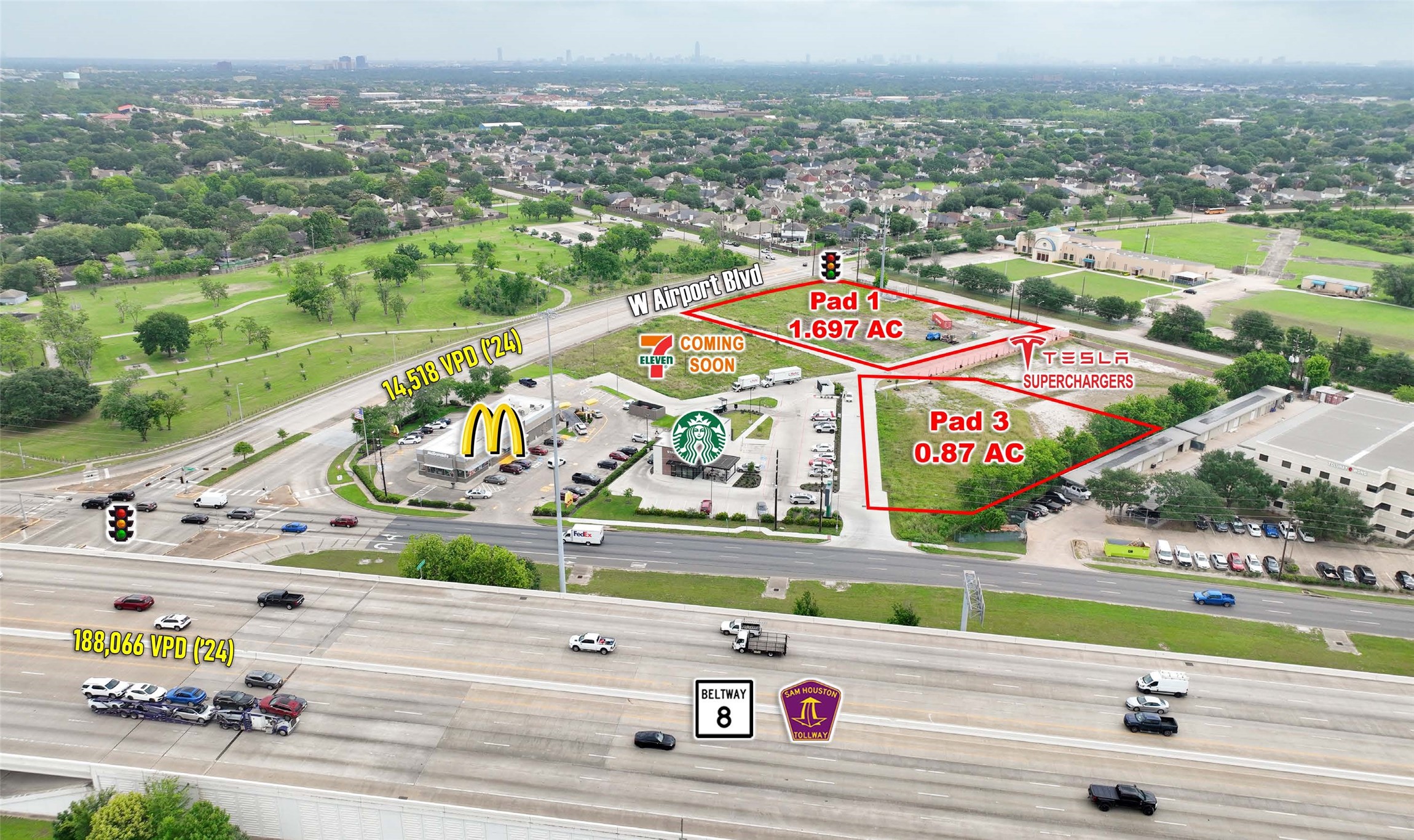 Pad 3 W Airport Boulevard Property Photo 1