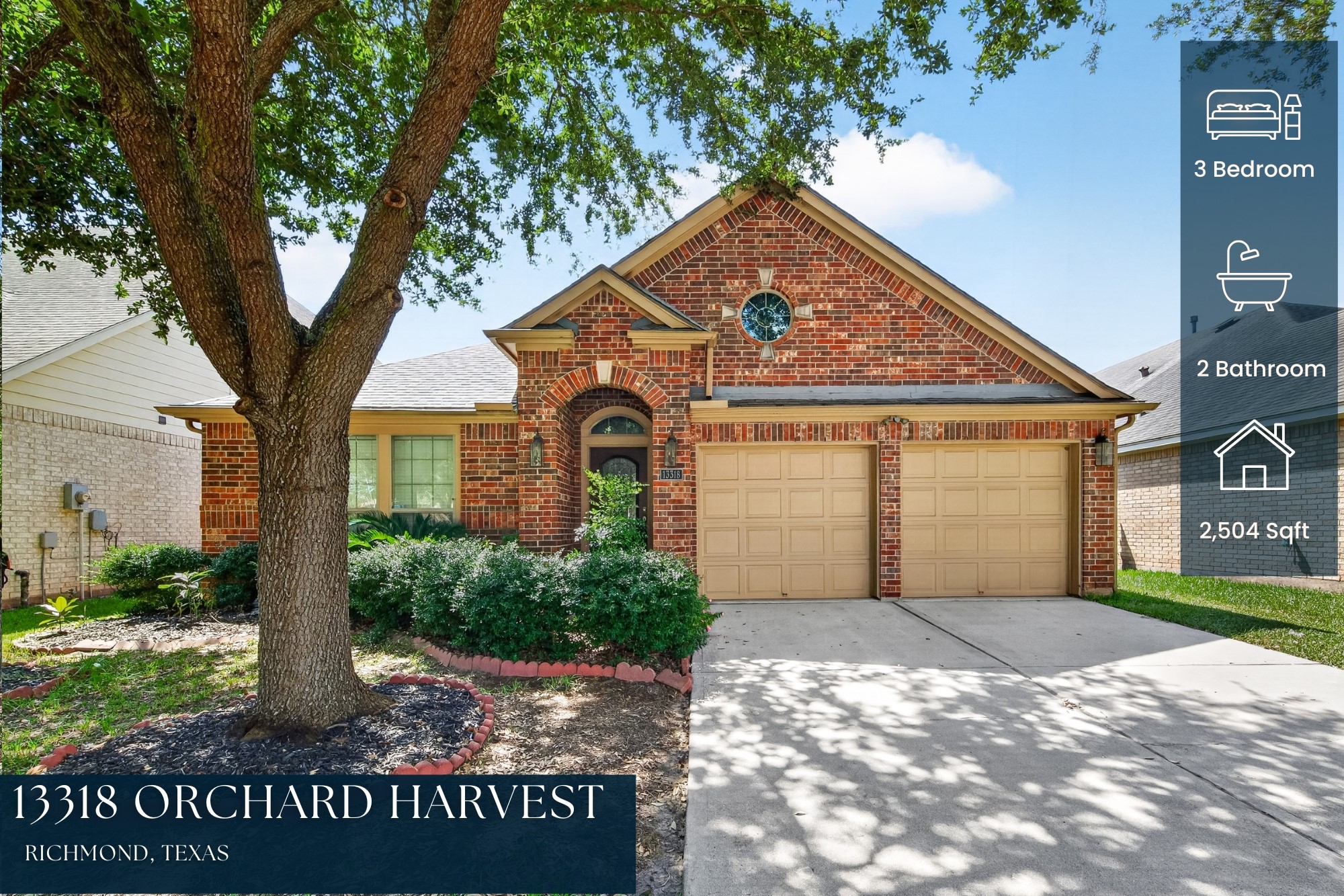 13318 Orchard Harvest Drive Property Photo 1