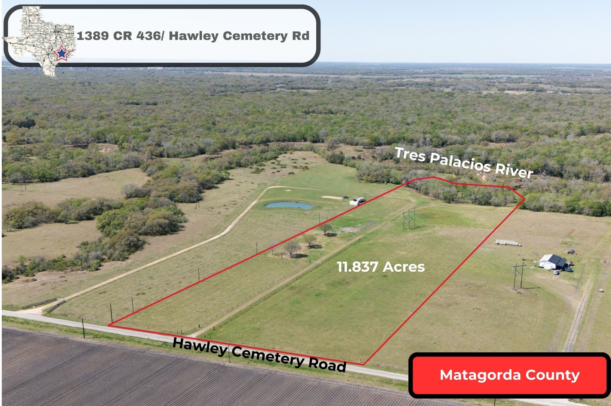 1389 County Road 436 Hawley Cemetery Road Property Photo 1