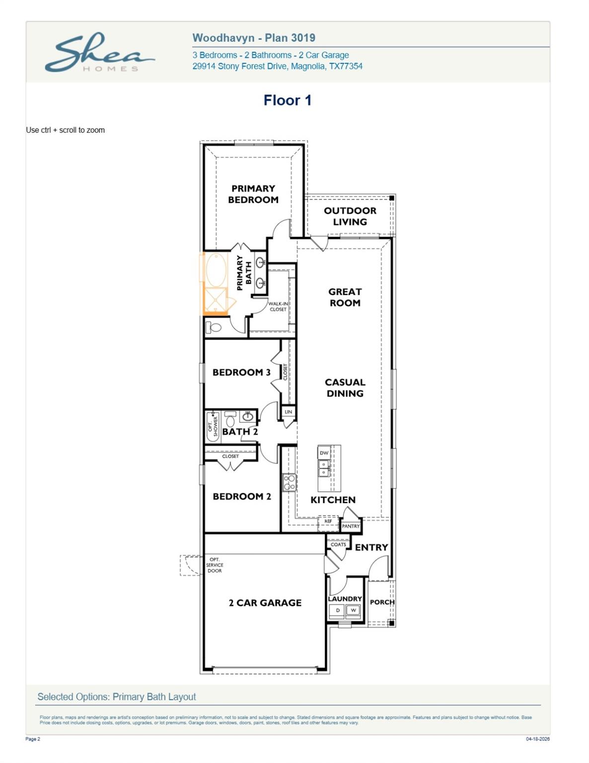30409 Creek Valley Drive, Magnolia Tx 77354 Property Photo 6