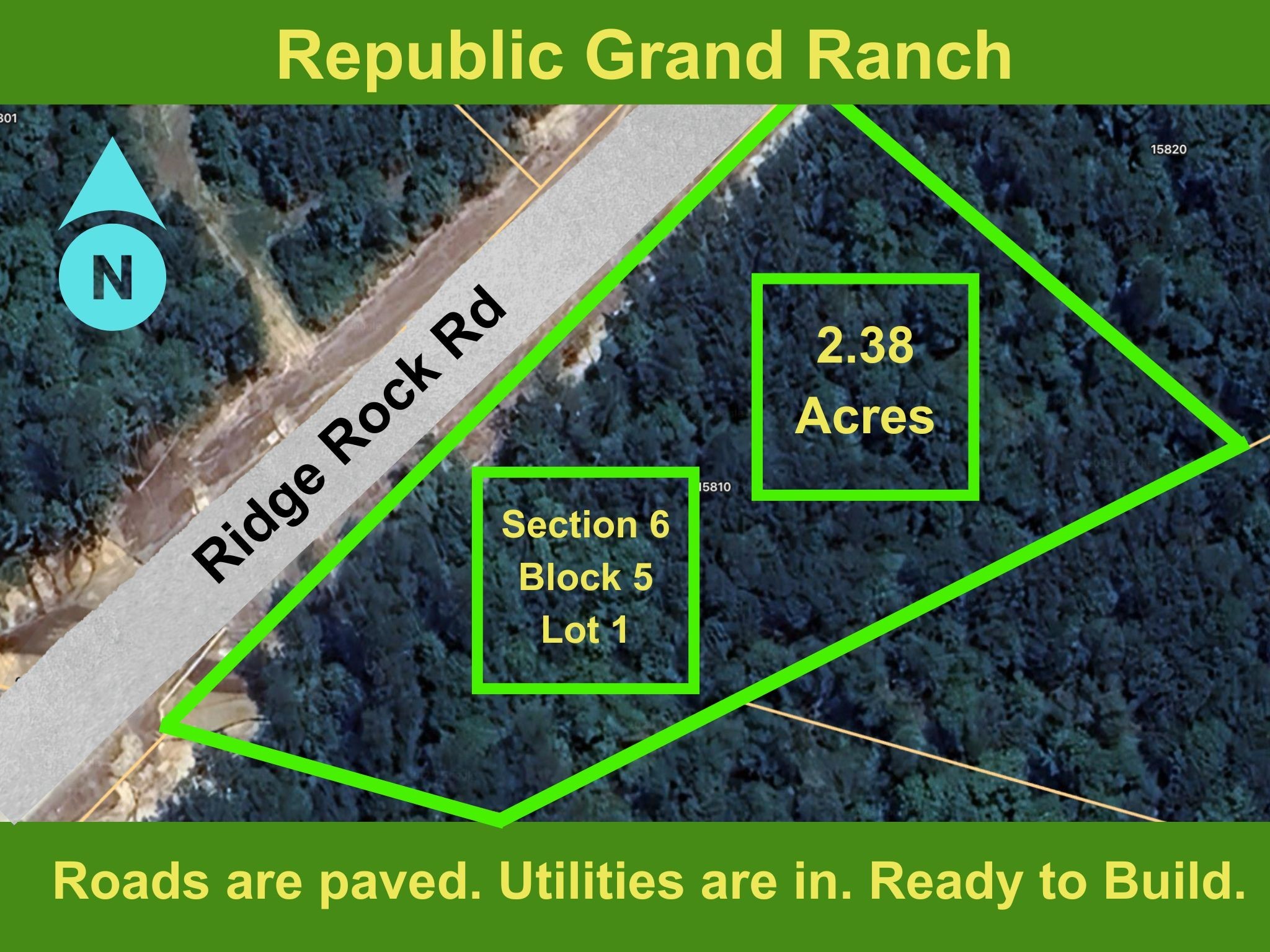 15810 Ridge Rock Road Property Photo 1