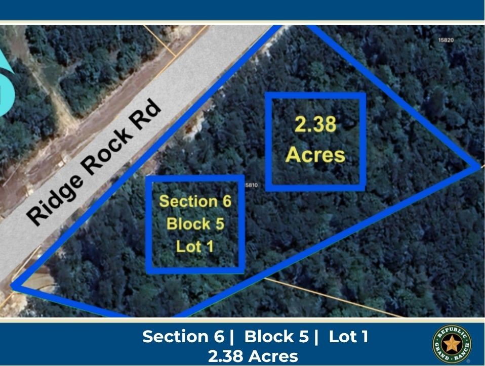15810 Ridge Rock Road Property Photo 1