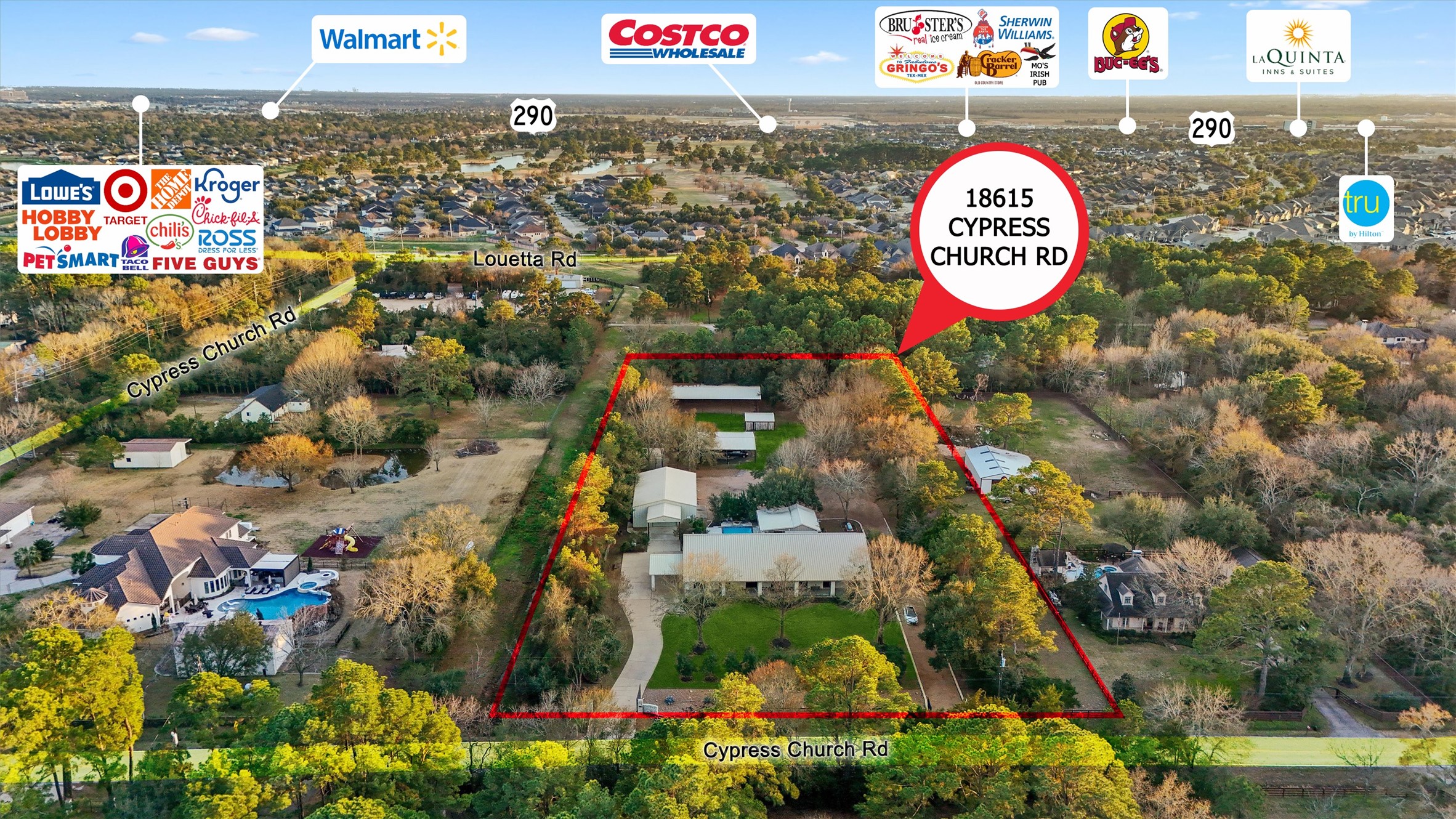18615 Cypress Church Road Property Photo 3