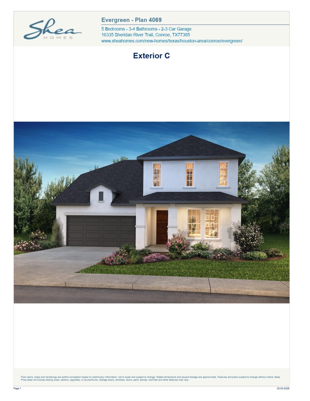 15934 Mahogany Mist Drive Property Photo 1