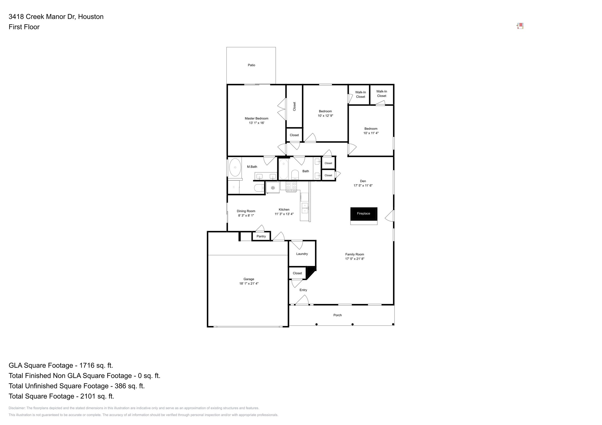 3418 Creek Manor Drive Property Photo 19