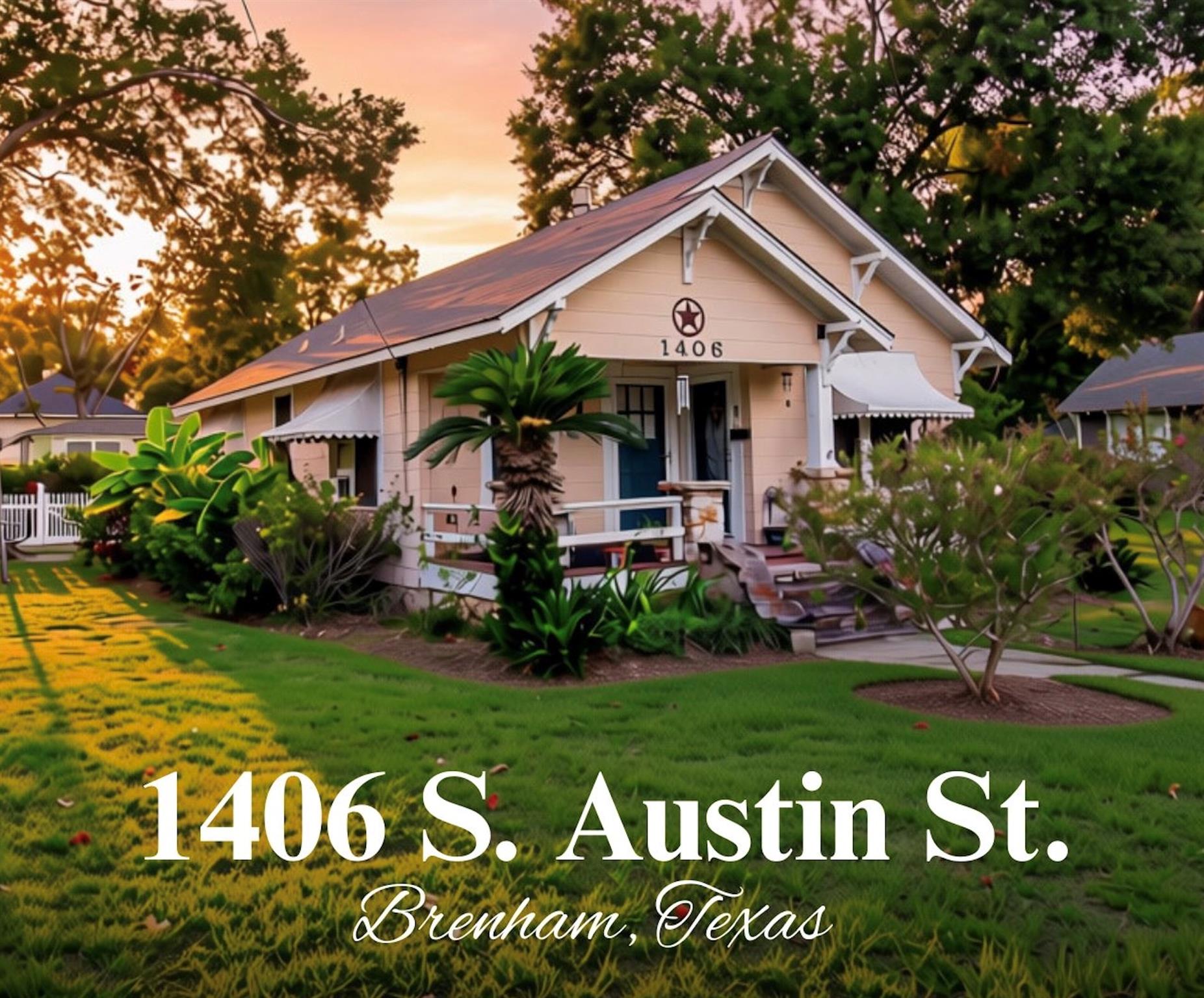 1406 S Austin Street, Brenham TX 77833 Property Photo 1