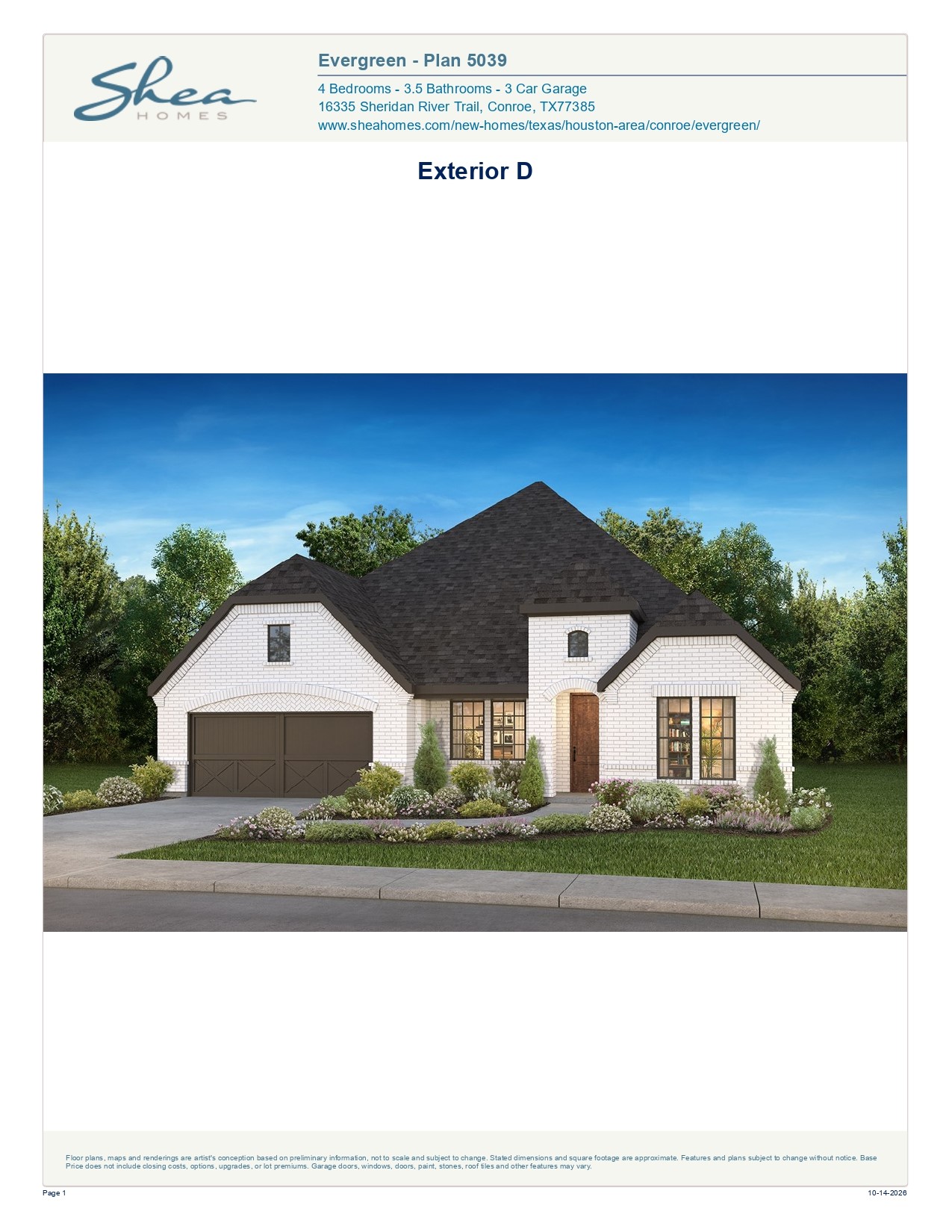 16016 Mahogany Mist Drive Property Photo 1