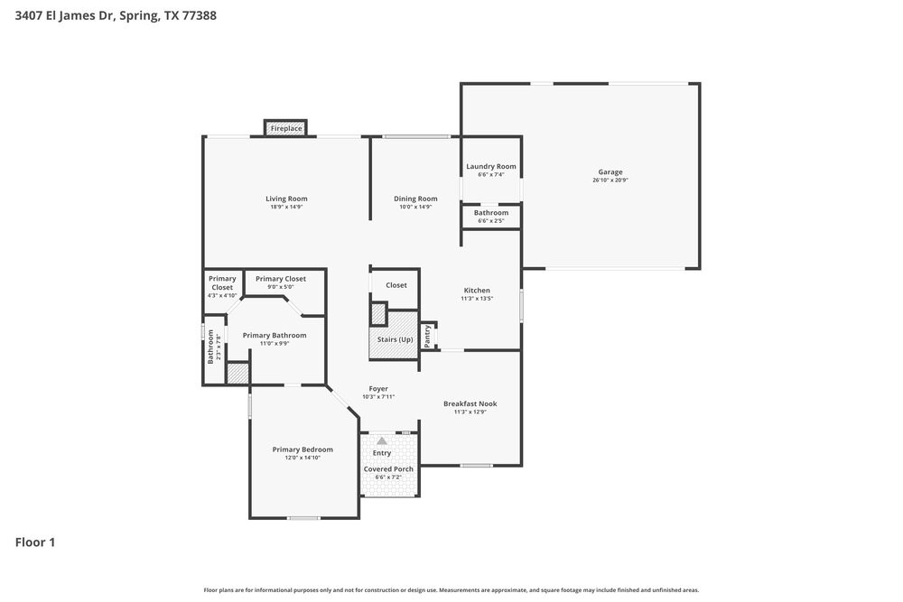 3407 El James Drive Property Photo 2