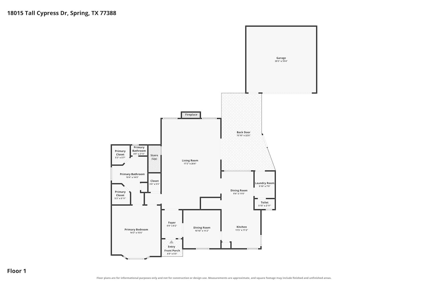 18015 Tall Cypress Drive Property Photo 2