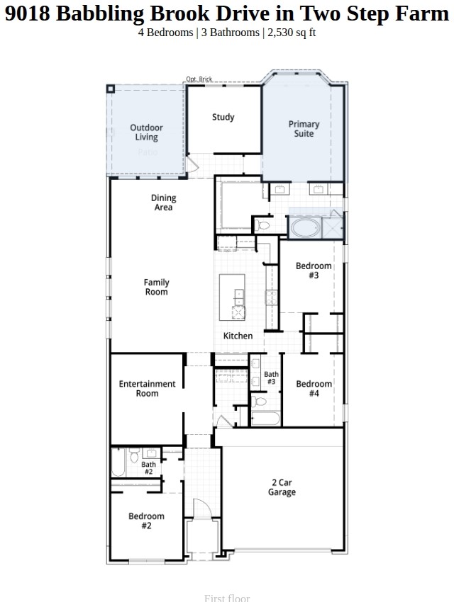 9018 Babbling Brook Drive Property Photo 3