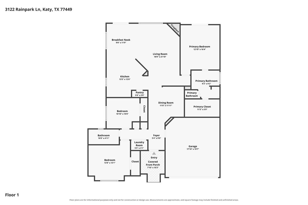 3122 Rainpark Lane Property Photo 2