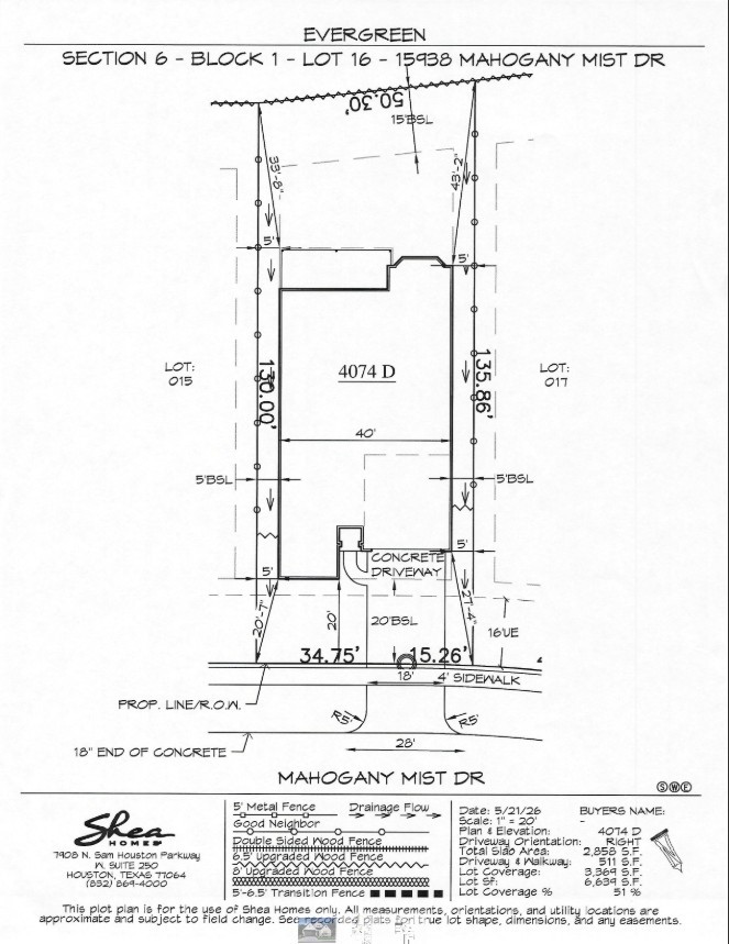 15938 Mahogany Mist Drive Property Photo 4