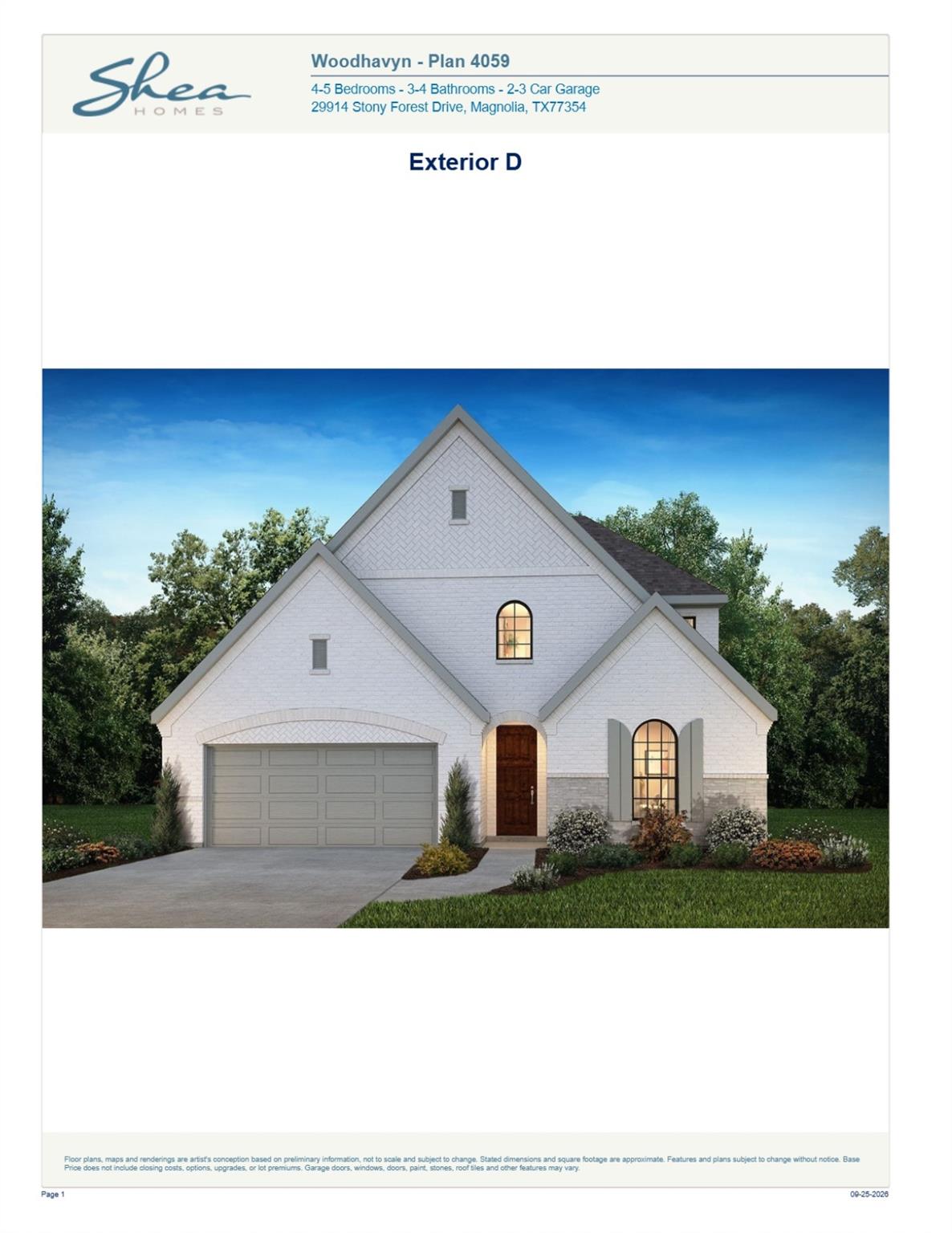 29780 Brushy Gables Drive, Magnolia TX 77354 Property Photo 1