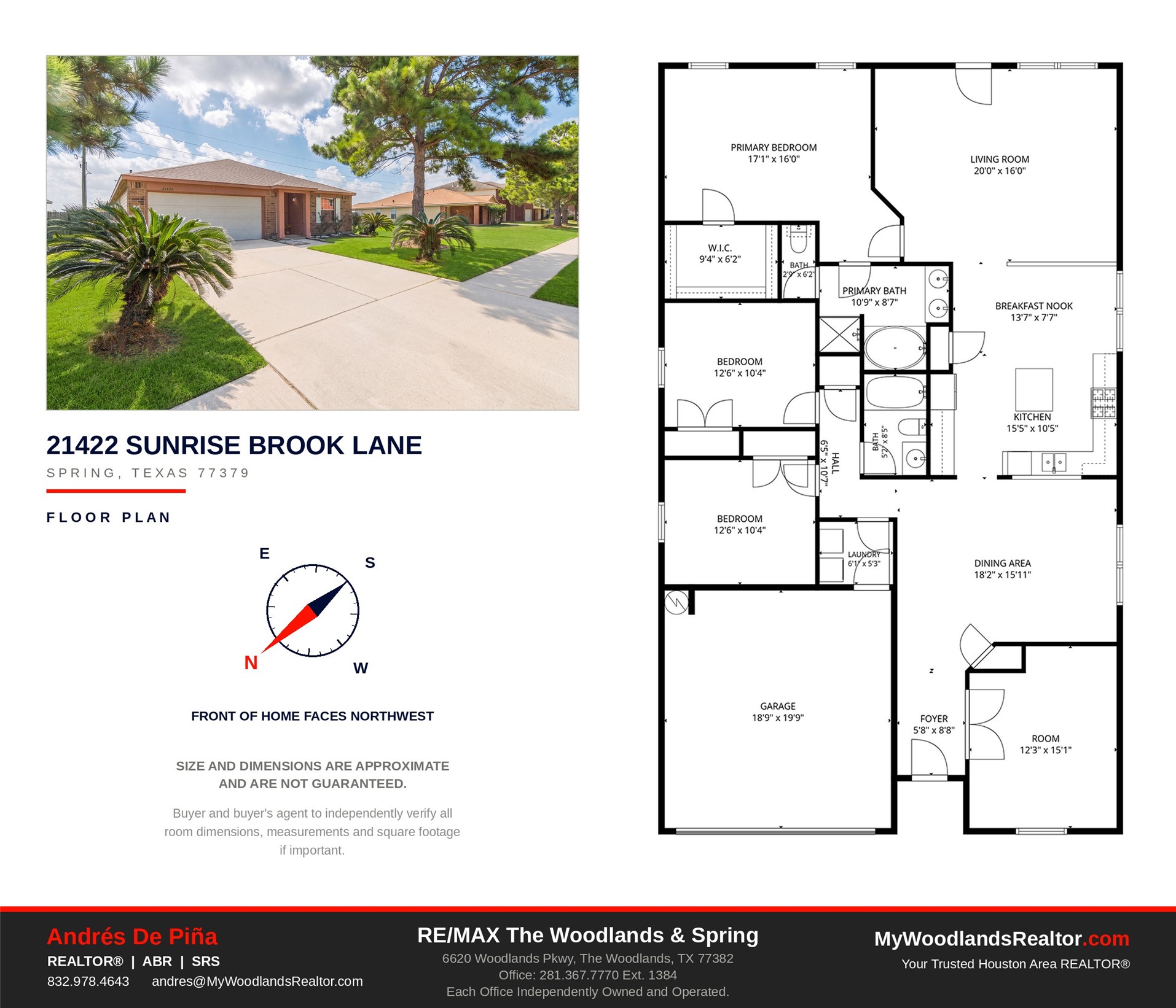 21422 Sunrise Brook Lane Property Photo 2