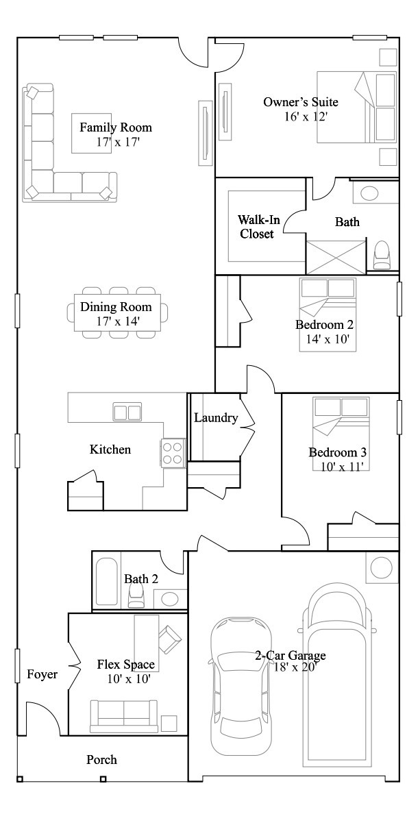 3013 Calhoun Falls Drive Property Photo 3