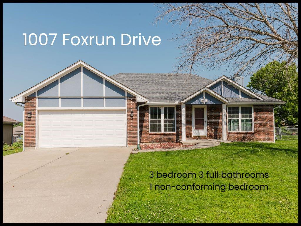1007 Fox Run Drive Property Photo 1