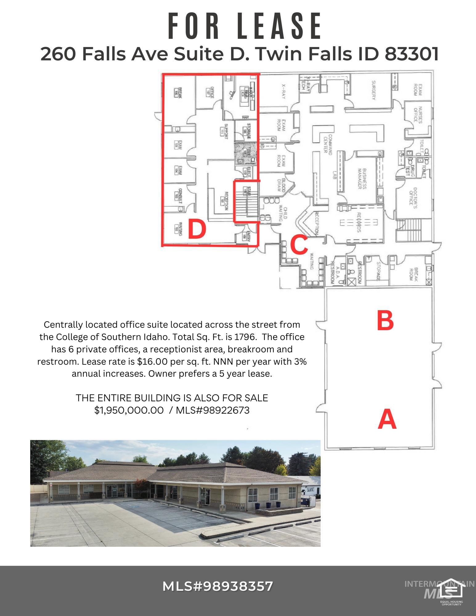 260 Falls Ave. Suite D Property Photo 6