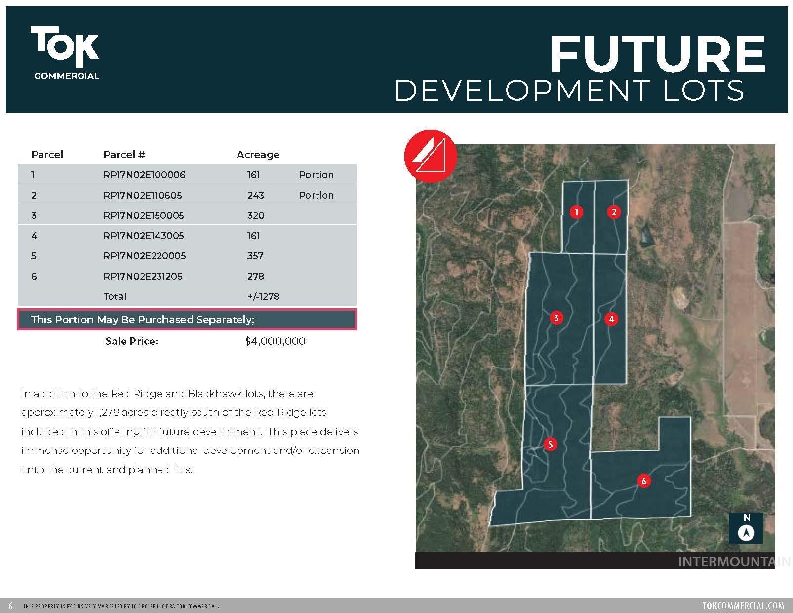Redridge & Blackhawk Land Property Photo