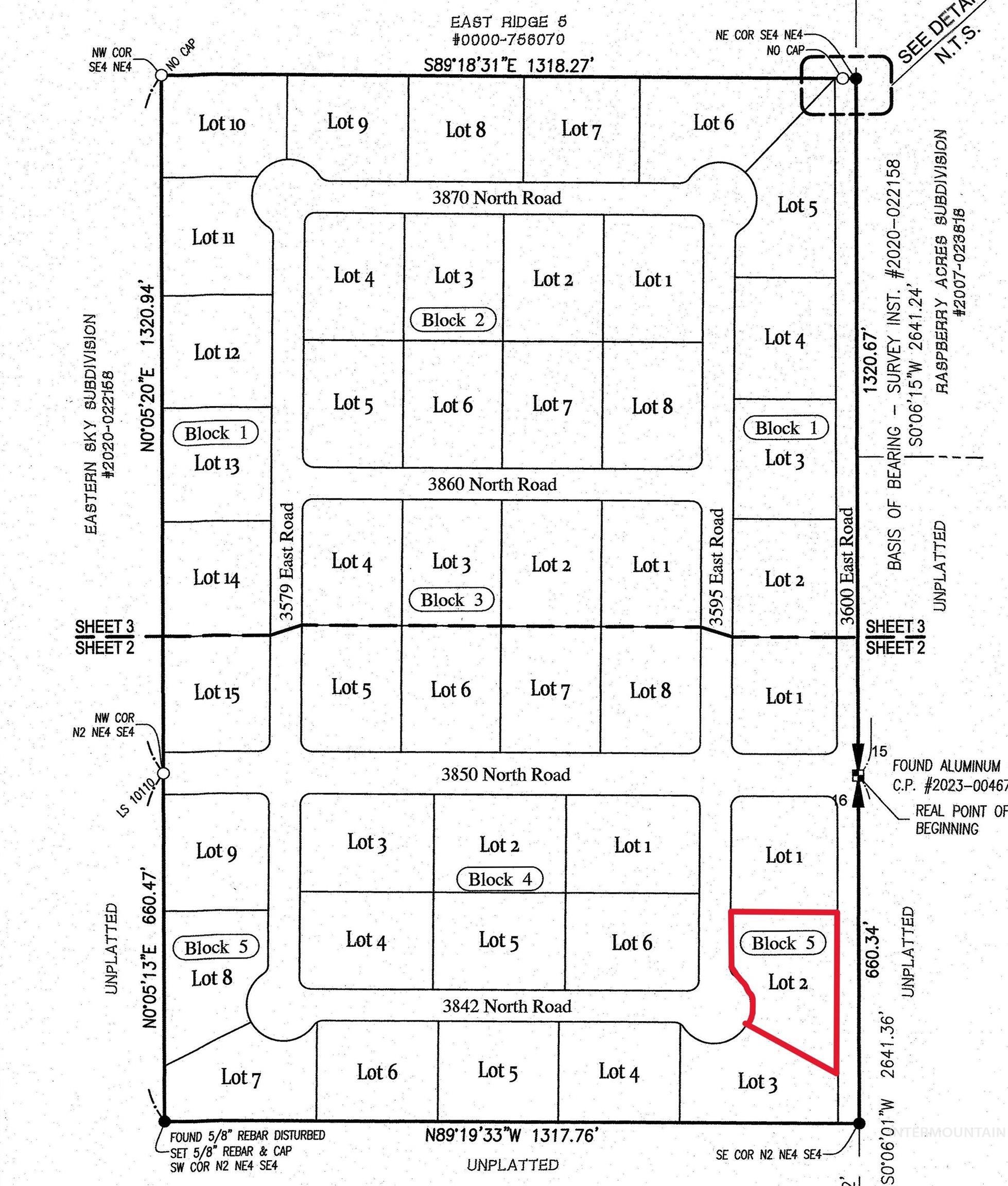 Lot 2 Block 5 North Sixty Subdivision Property Photo 1