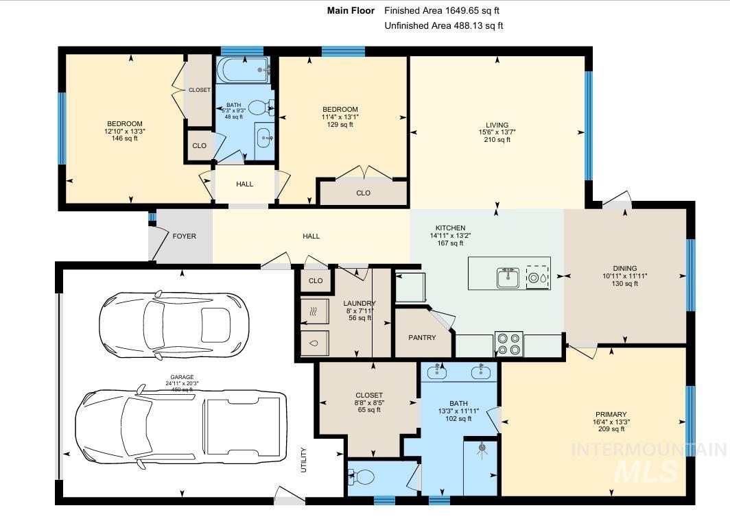 1037 E Radiant Ridge Dr. Property Photo 13
