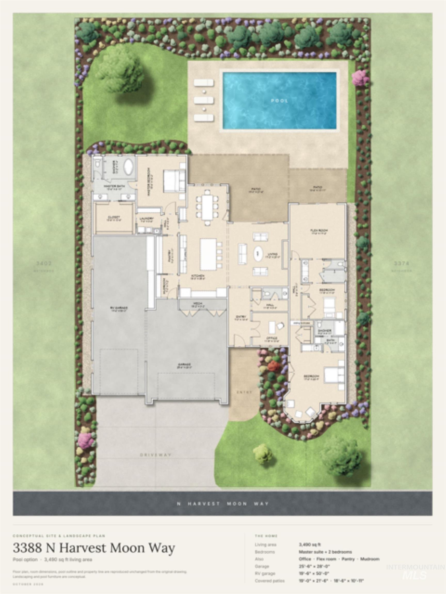3388 N Harvest Moon Way Property Photo 1