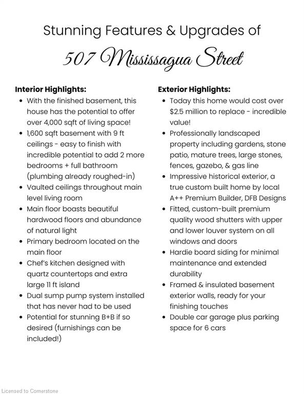 507 Mississagua Street Property Photo 2