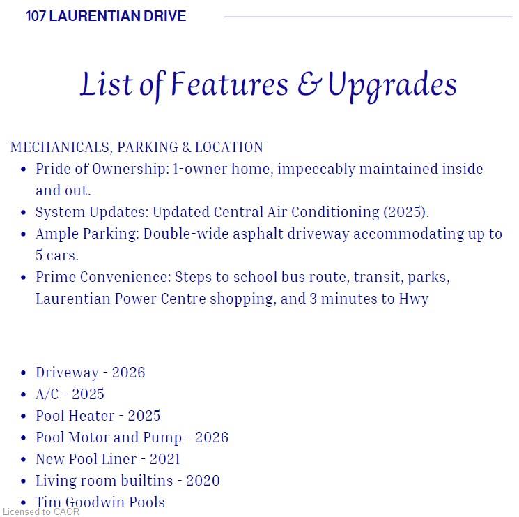 107 Laurentian Drive Property Photo 50