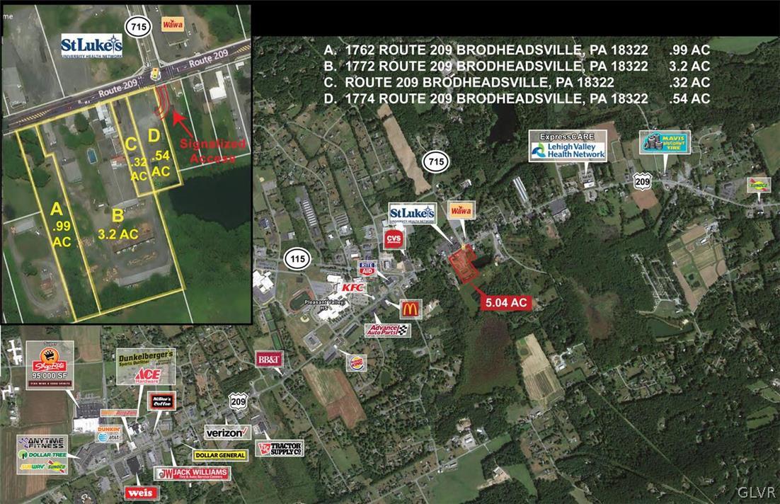 1762 Route 209 1762-1774 Parcels