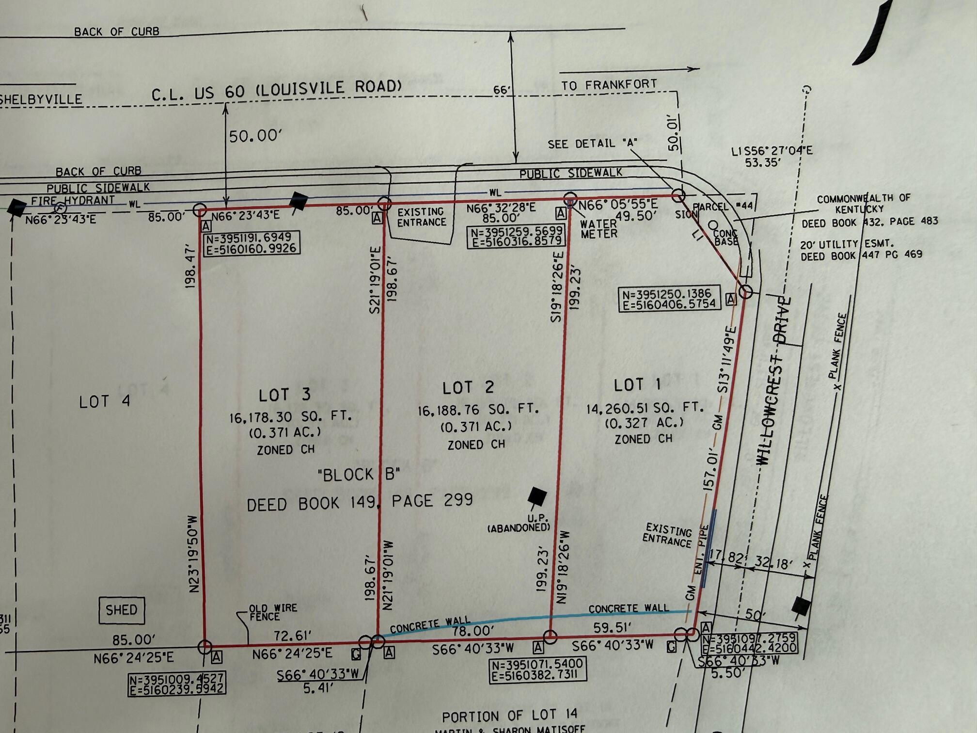 1701 Louisville Road Lots 1-3 Property Photo 2