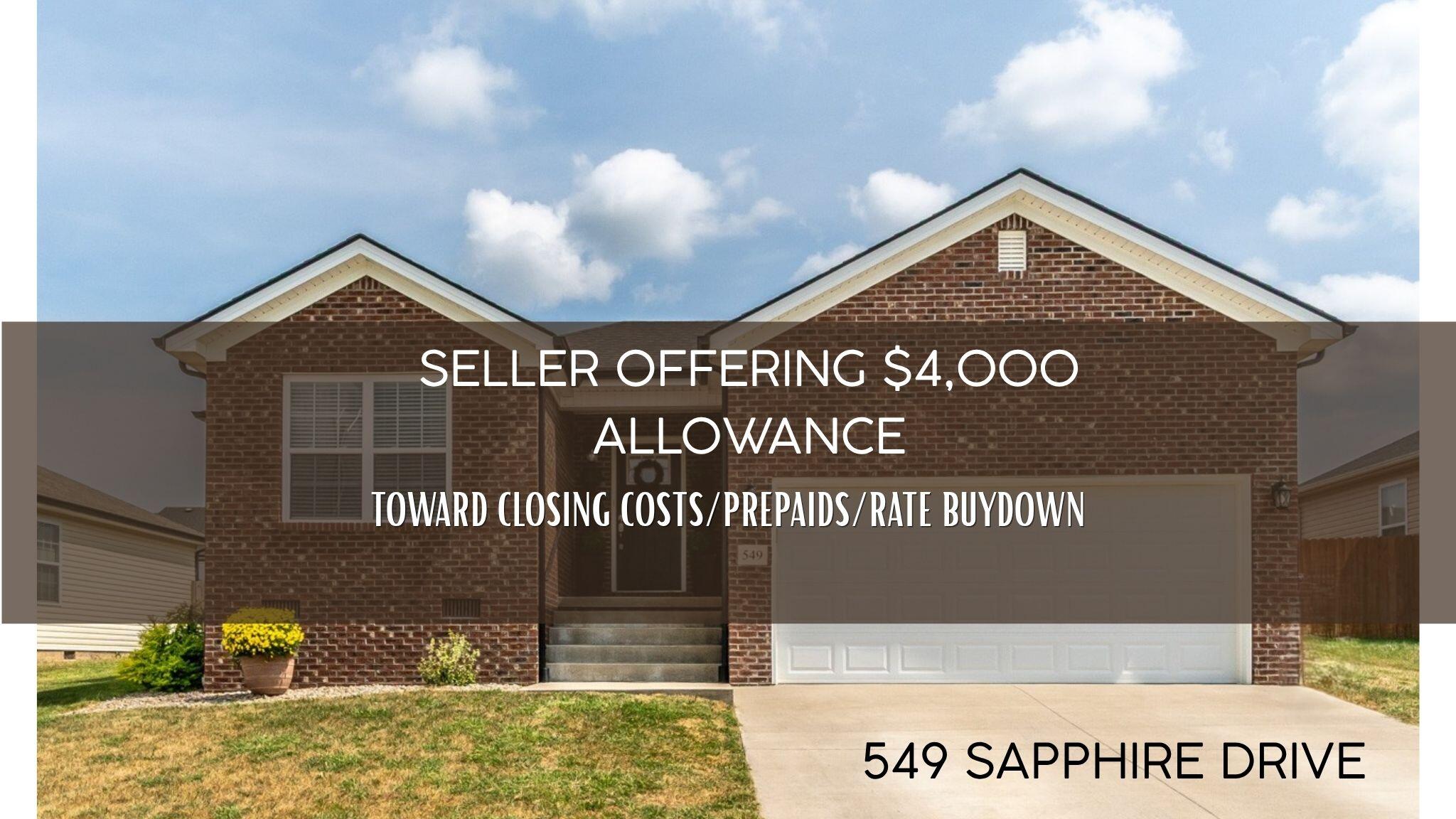 549 Sapphire Drive Property Photo 1