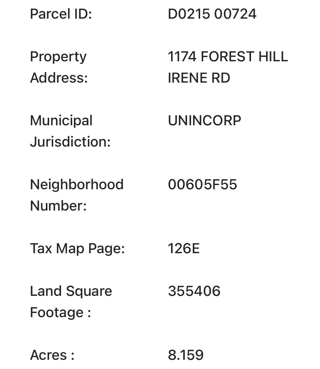 1174 Forest Hill Irene Rd Property Photo 5