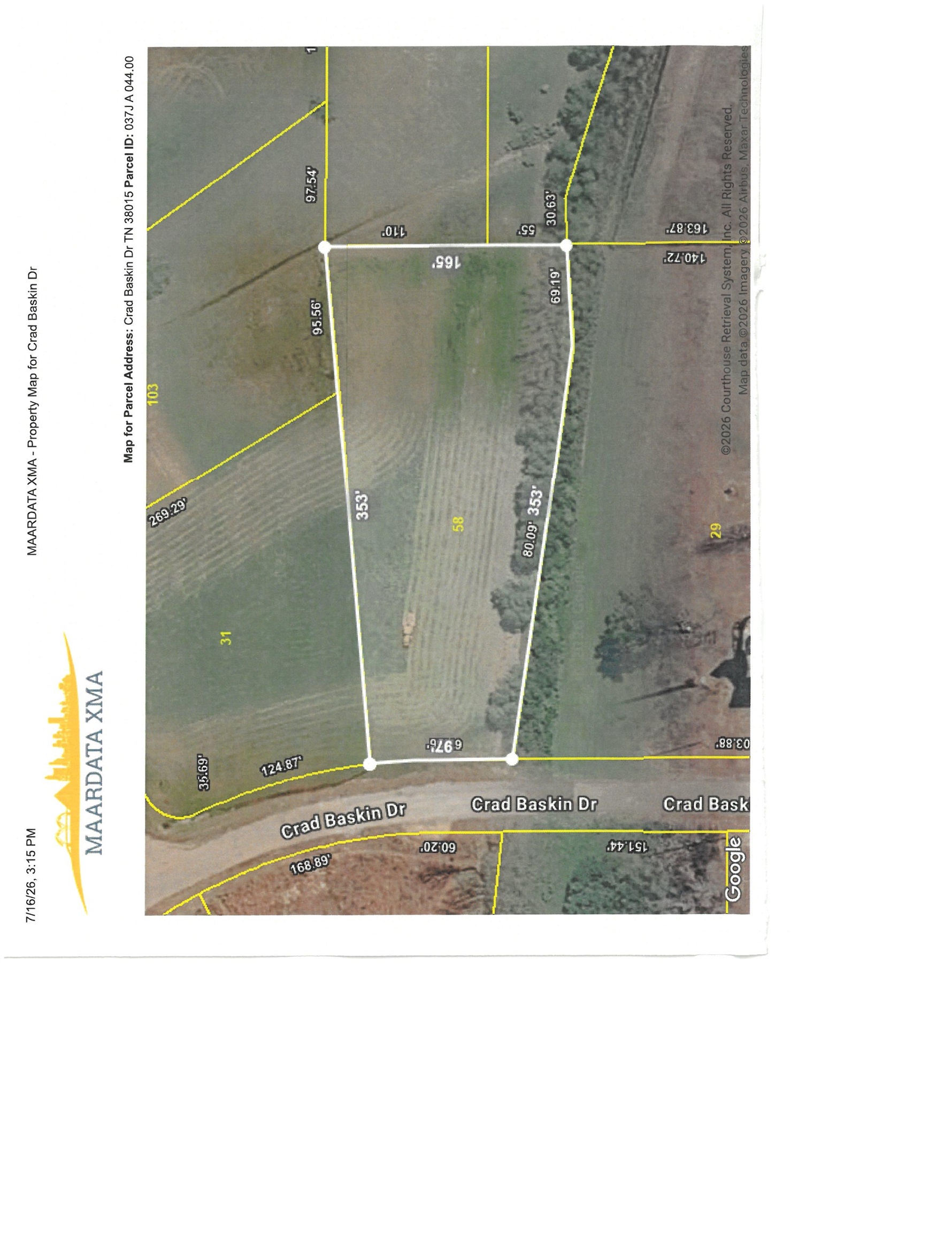 Lot 44 Crad Baskin Rd Property Photo 1