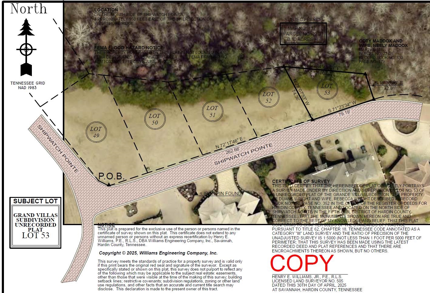 Lot 53 Shipwatch Pt Property Photo 3
