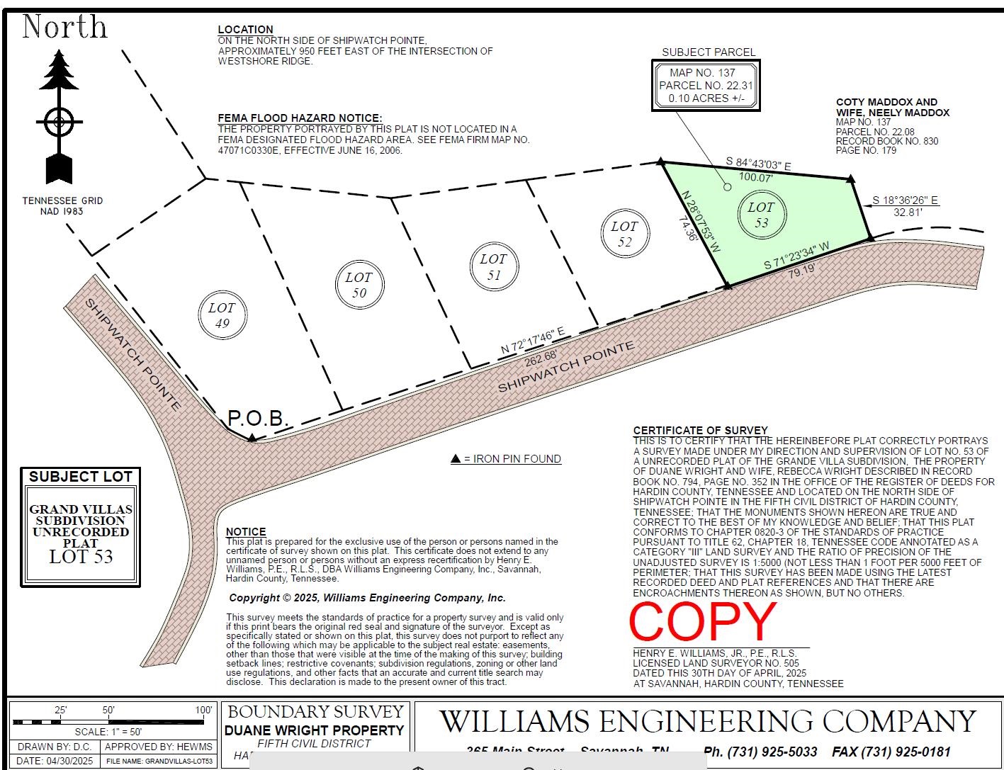 Lot 53 Shipwatch Pt Property Photo 4