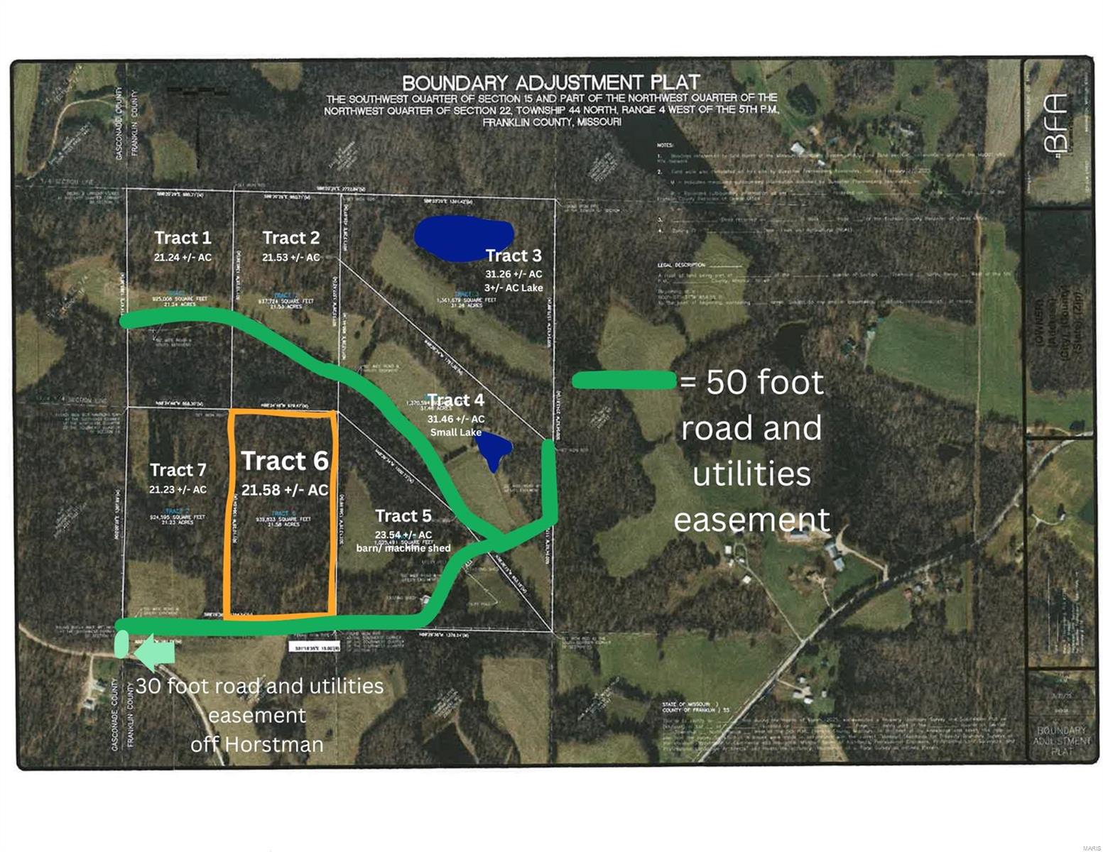 0 21.58 Ac Tract #6 Horstman Road Property Photo