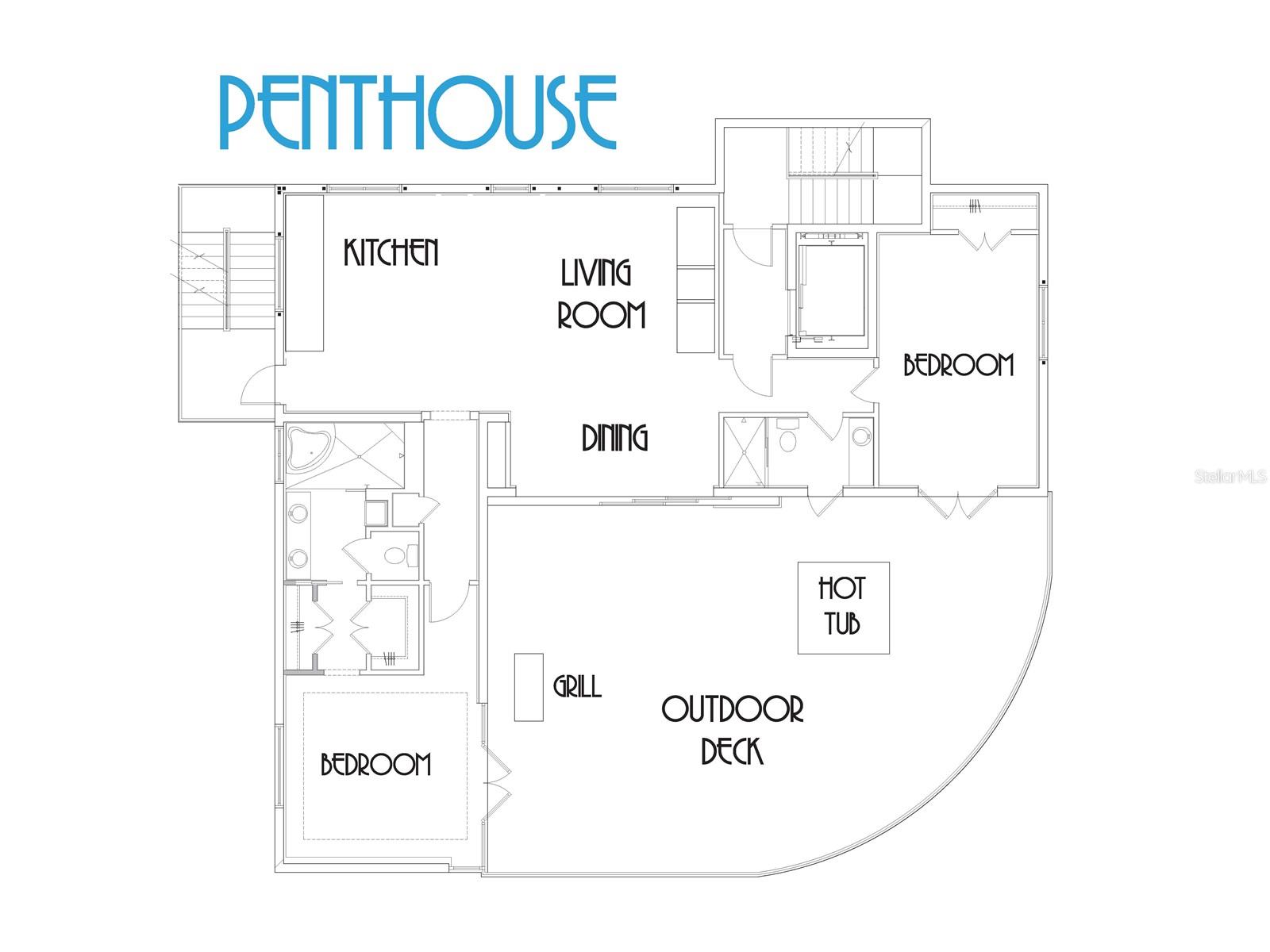 1140 Seaside Dr #301 & Penthouse Property Photo 42