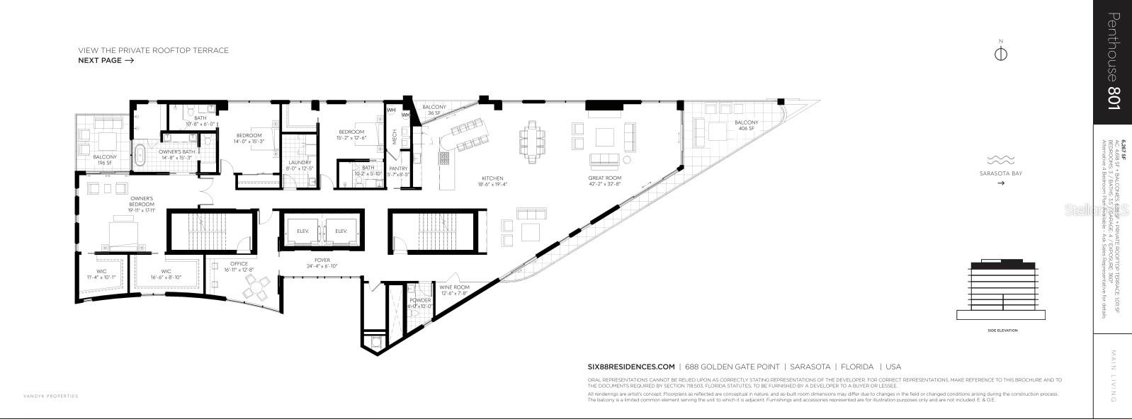 688 Golden Gate Pt #801 Property Photo 14