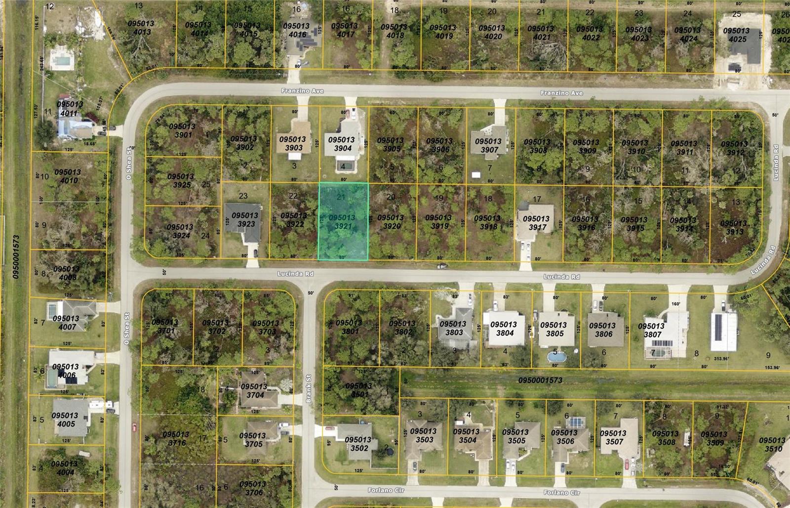 Lot 21 LUCINDA RD Property Photo 1