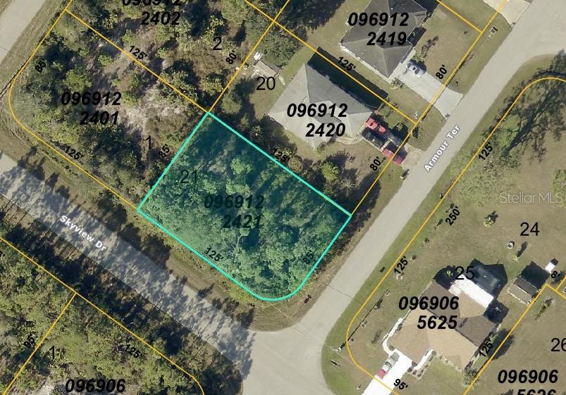 LOT 21 ARMOUR TER Property Photo 1