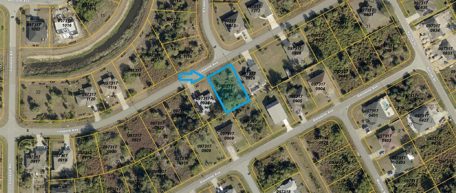 LOT 25, LEOPOLD AVE Property Photo 1